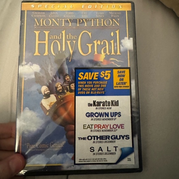 NEW SEALED MONTY PYTHON & THE HOLY GRAIL (DVD, 2 Disc Set) Special Edition VTG - Picture 3 of 6